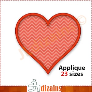 Coeur Applique Broderie Design. Conception de broderie de coeur. Coeur de conception de broderie. Coeur de design appliqué.