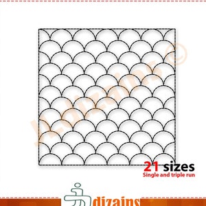 Steppendes Blumenstickerei-Design. Hexagon Blumenstickerei Design. Quiltblockstickerei. Quilt Blockmaschine Stickdesign mit sofortigen