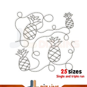 Pineapple quilt block machine embroidery design. Pineapple quilt block embroidery. Pineapple quilt block machine embroidery design. E2E