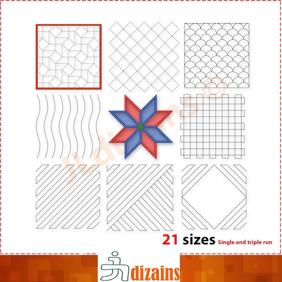 quilt block embroidery