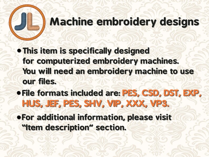 a sign that says machine embroidery designs