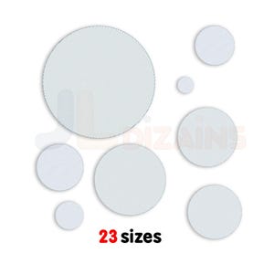 Circle knockdown embroidery design. Pile drop down embroidery design. Lay down stitch machine embroidery design.