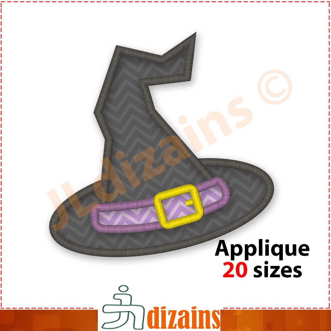 Accesorio Útil Pa 2 Tocados Con Diseño De Sombrero De Bruja Accesorio Útil Pa 2 Tocados Con Diseño De Sombrero De Bruja