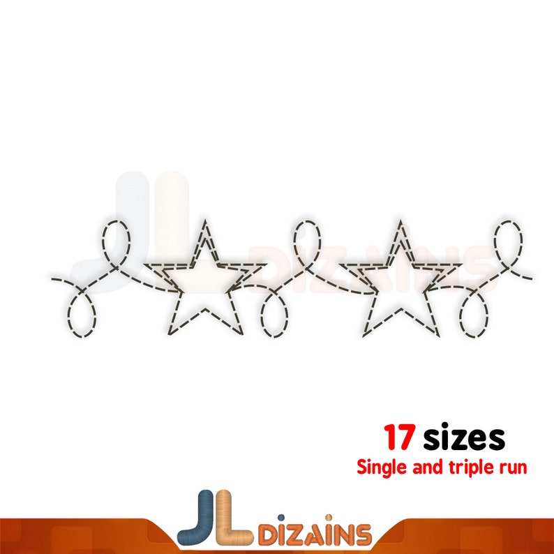 Star Quilting Block Machine Embroidery Design. Edge to Edge Etsy