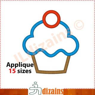 Vepoty Torta Cup Cartoon Patch 30 Pezzi Sweet Iron On Embroidery Applique Distintivo Artigianale Per Abbigliamento Calzini
