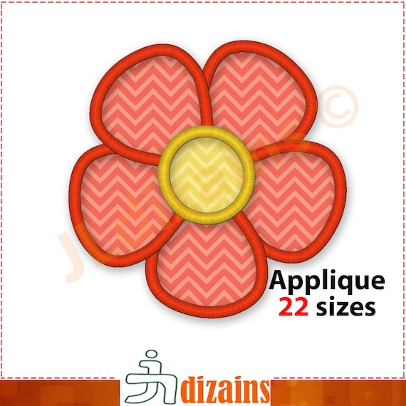 Flower Applique Design. Flower embroidery design. Embroidery design flower. Applique flower. Embroidery applique machine embroidery design.