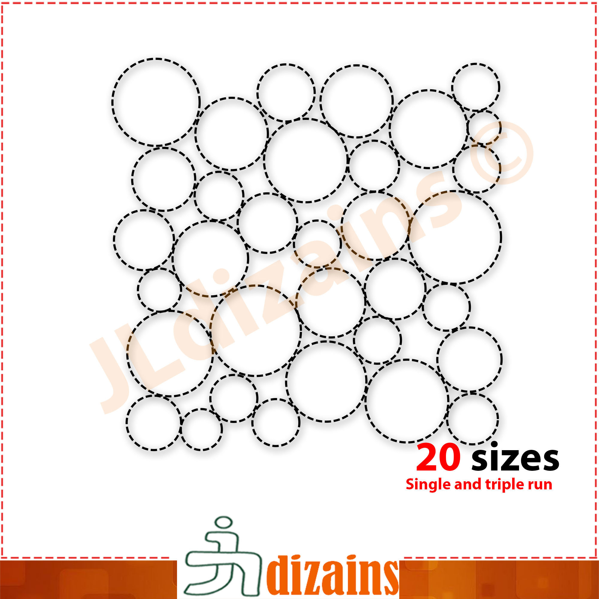 Quilting block embroidery design. Circles quilting block embroidery. …
