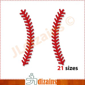 Baseball Stiche Stickerei Design. Maschinenstickerei Design. Baseball Schnürsenkel Stickmuster. Softball Stiche Spitzen Stickmuster mit