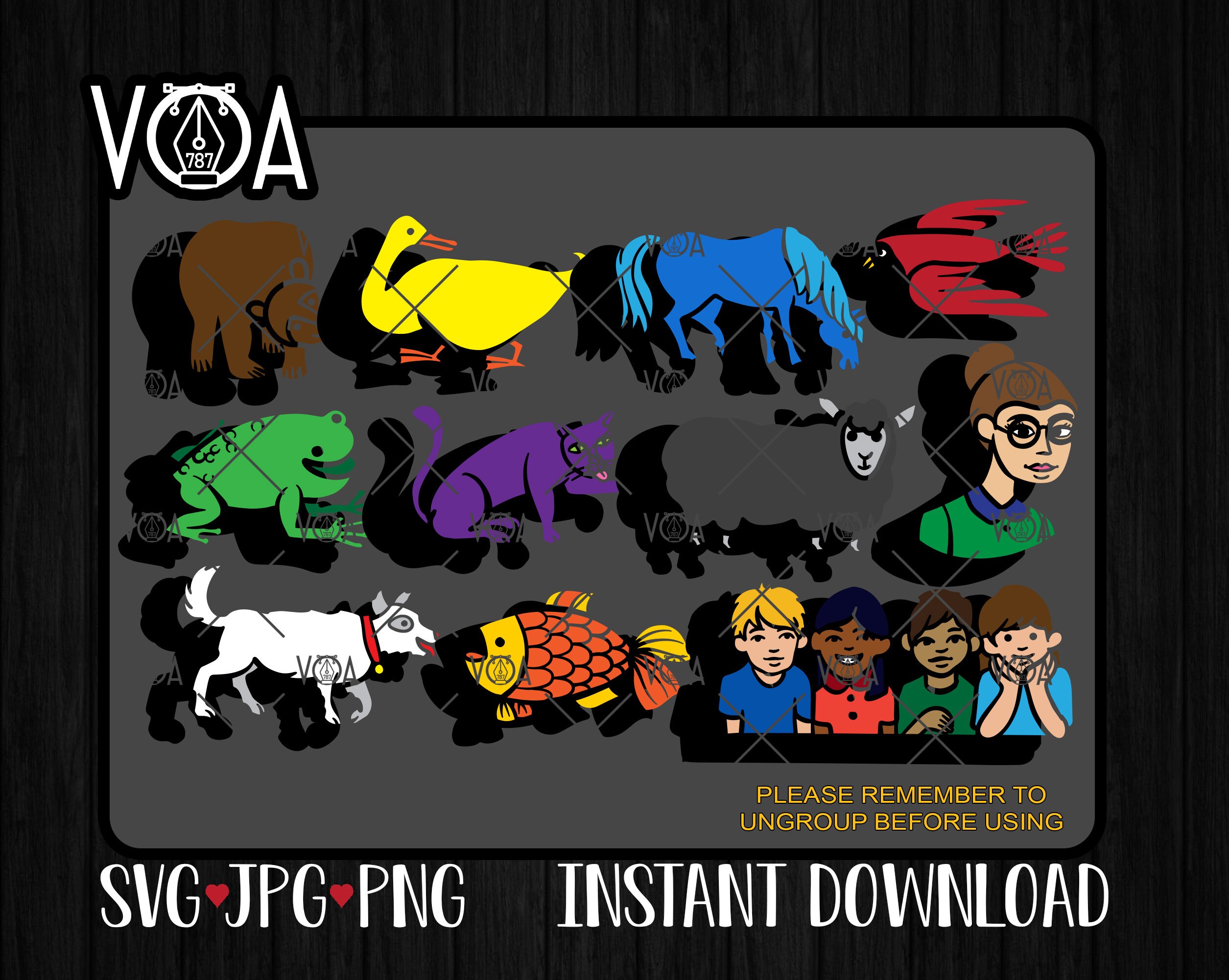 Brown Bear SVG Bundle - Etsy