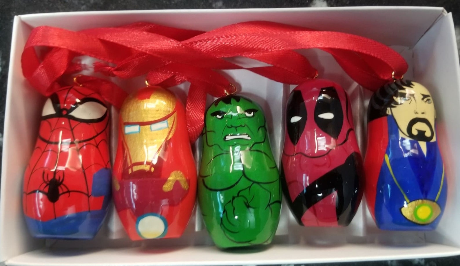 marvel christmas tree toppers