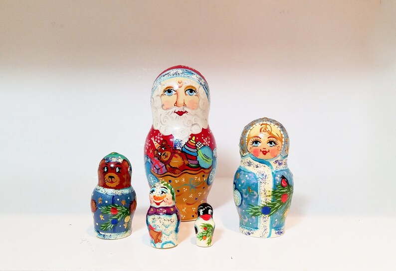 christmas matryoshka