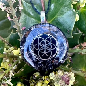 Elite Shungite Crystal Pendant - Orgonite® EMF- Class A shungite- Graduation gift