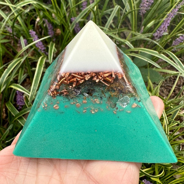 Orgonite Emf protection 5g WiFi balance orgonite- Protect your energy- Expand the heart chakra- Open your heart-Orgonite Healing Orgone-