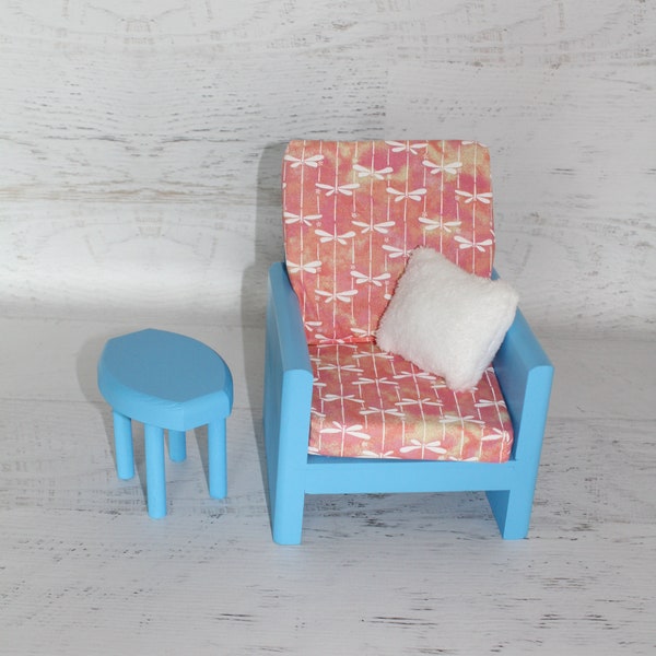 Wood Doll Furniture Etsy