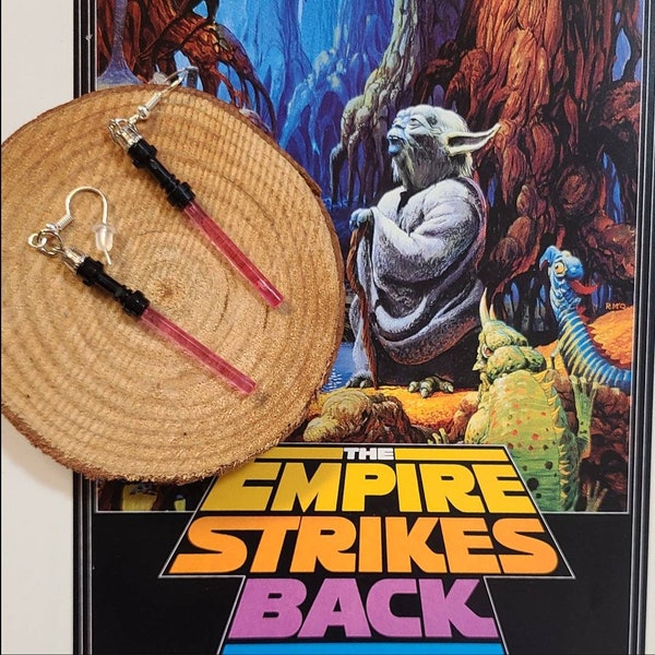 Lightsaber Earrings Etsy