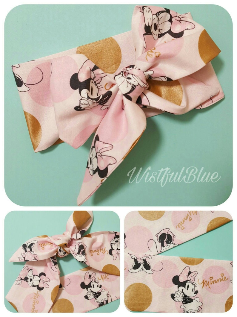Minnie Mouse Vintage Inspired Headband