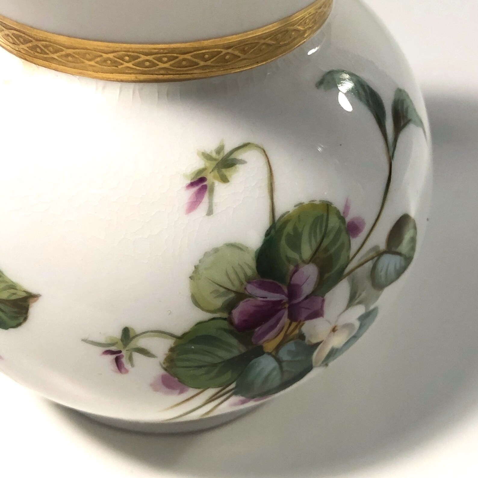 Jarrón inglés vintage motivo floral bonito jarrón diminuto Etsy