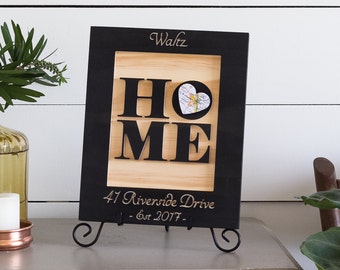 Personalized New Home Housewarming gift | Our First Home Gift