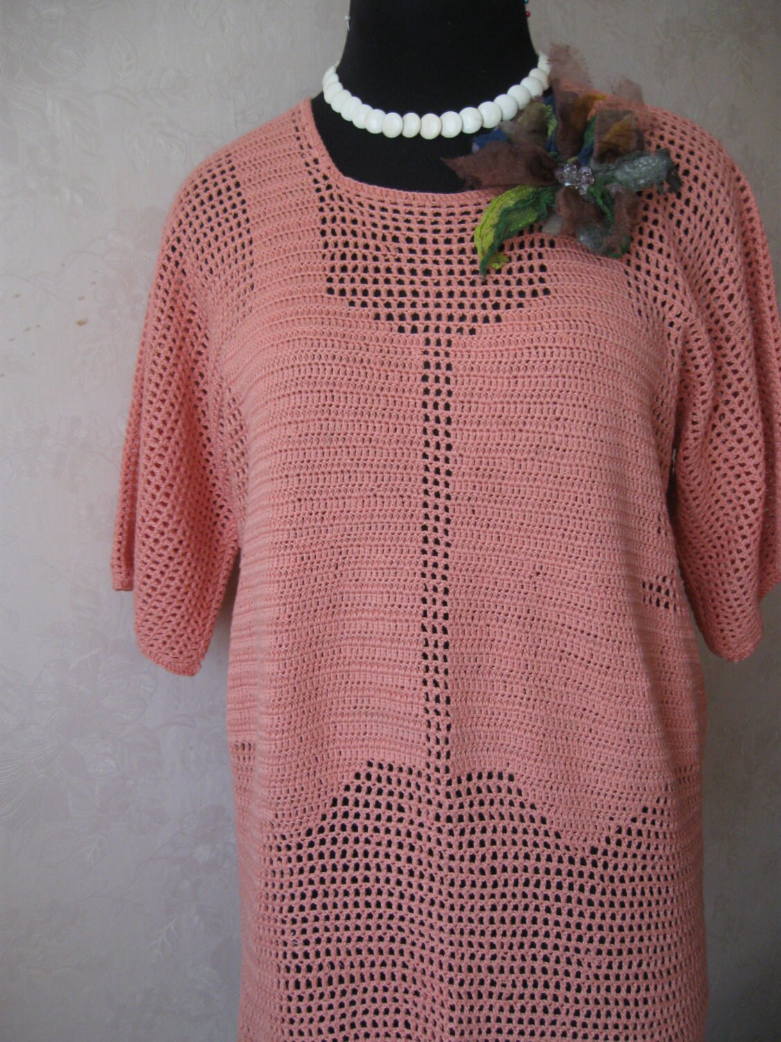 Handmade. Tunic Crochet. Cotton. Women's Tunic - Etsy
