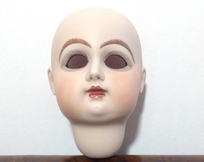 Vintage Bisque Dolls Head Vintage Dolls Head Old Doll Etsy