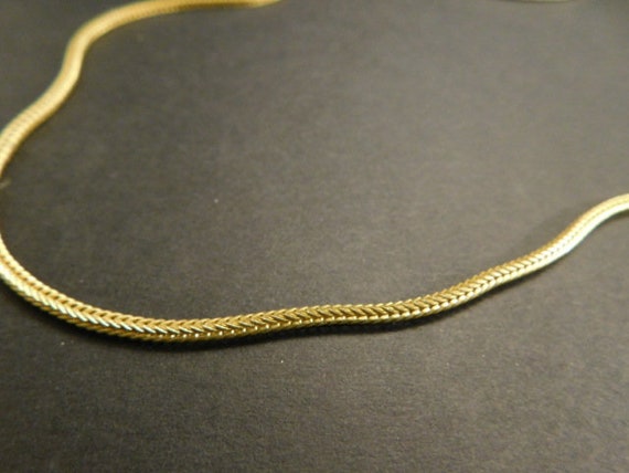 Wonderful 34" Gold Tone Chain Necklace - Great Lo… - image 4