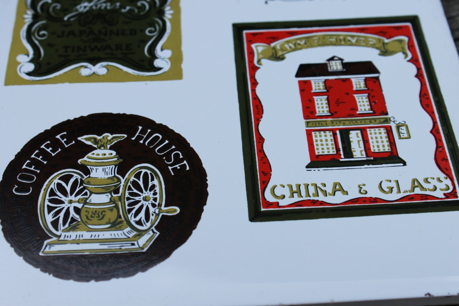 Historia de la baldosa cerámica decorativa Vintage tienda | Etsy