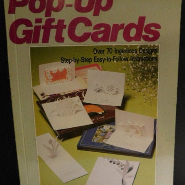 Vintage "Pop - Up Gift Cards" Origamic Architecture by Masahiro Chatani - Ondori 1988