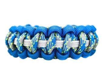 Personalized 550 Paracord Bracelet - Paracord Survival Bracelets Over 100+ Cord Colors Available