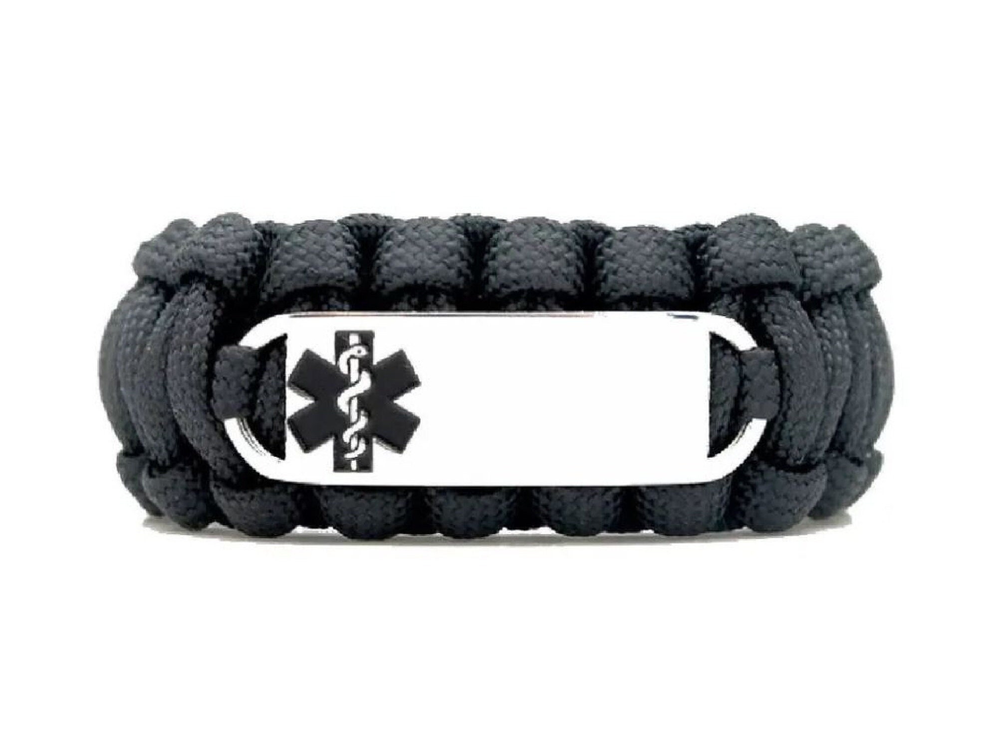 Paracord medical alert bracelet store