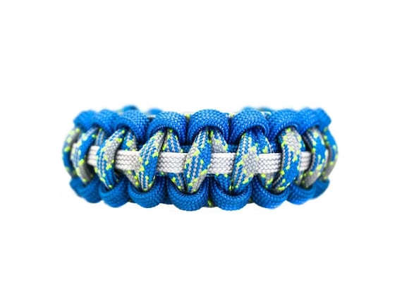 Personalized 550 Paracord Bracelet Paracord Survival Bracelets Over 100  Cord Colors Available 