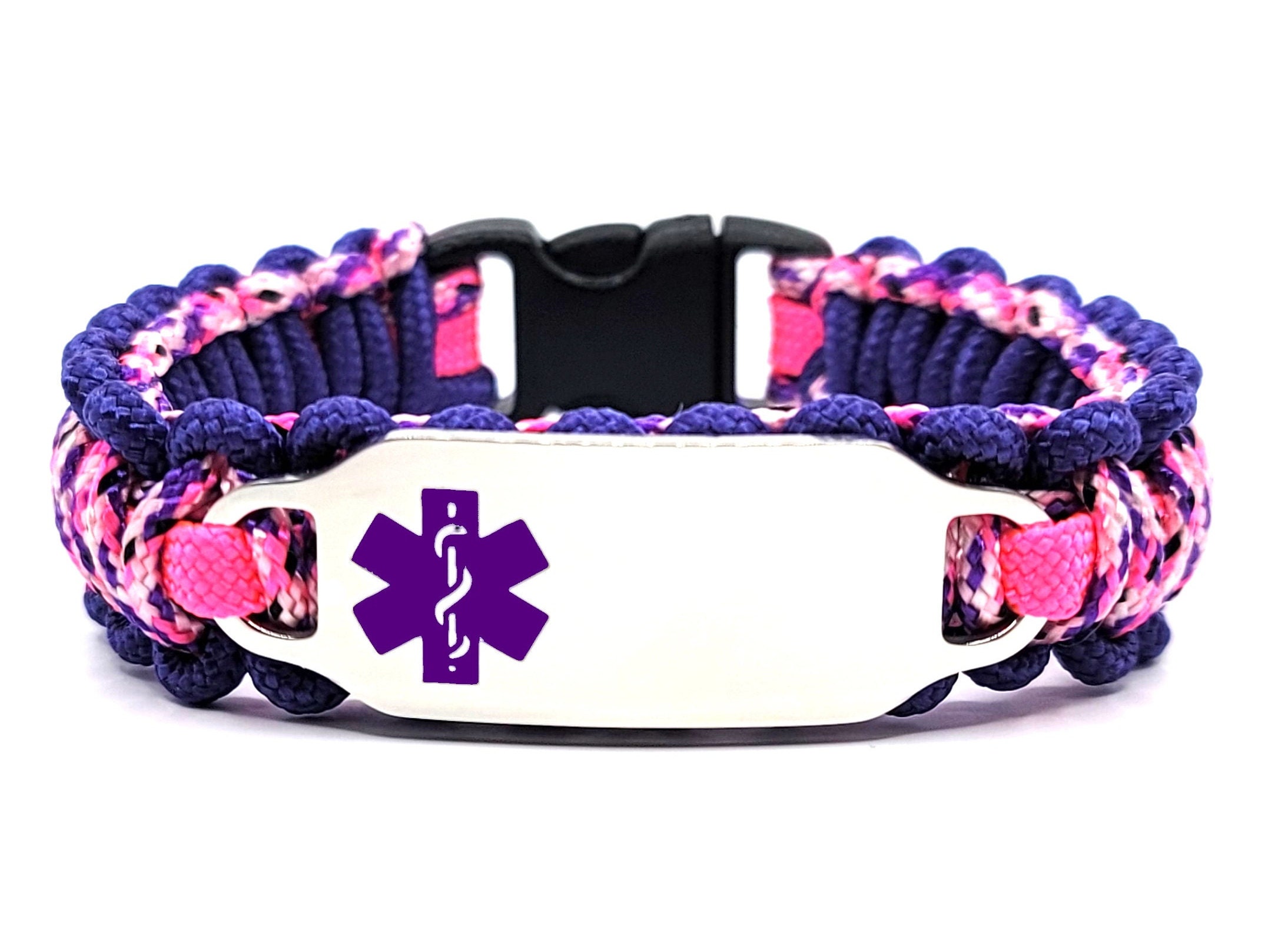 捧呈 ブレスレット アクセサリ― パーソナライズカスタムメディカルアラートレディースブレスレットpersonalised custom