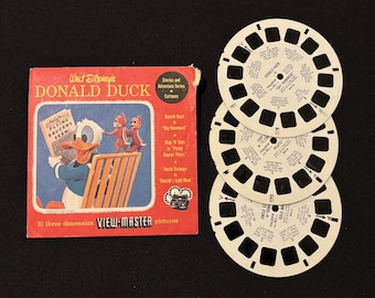 View Master 3-D. Vintage Classic 'mickey Mouse and Friends