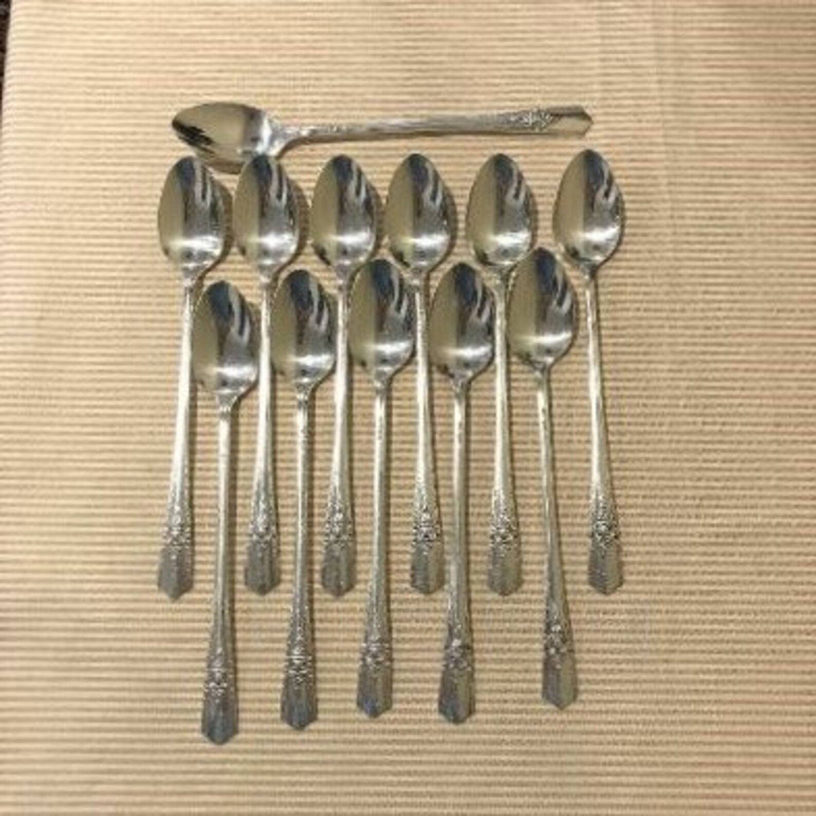 Wallace Silversmiths Tradition AA Silver Plate Iced Tea Etsy