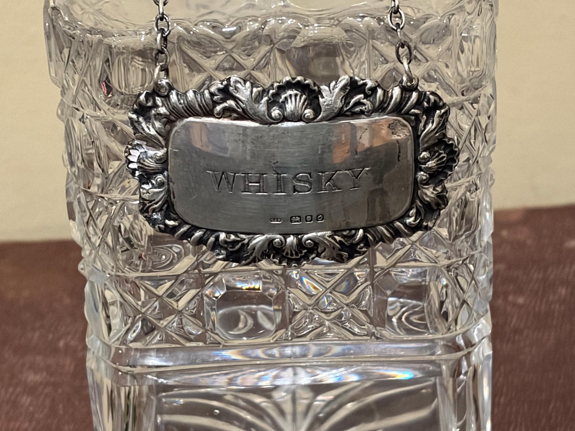 Sterling Decanter Label Whiskey - Etsy