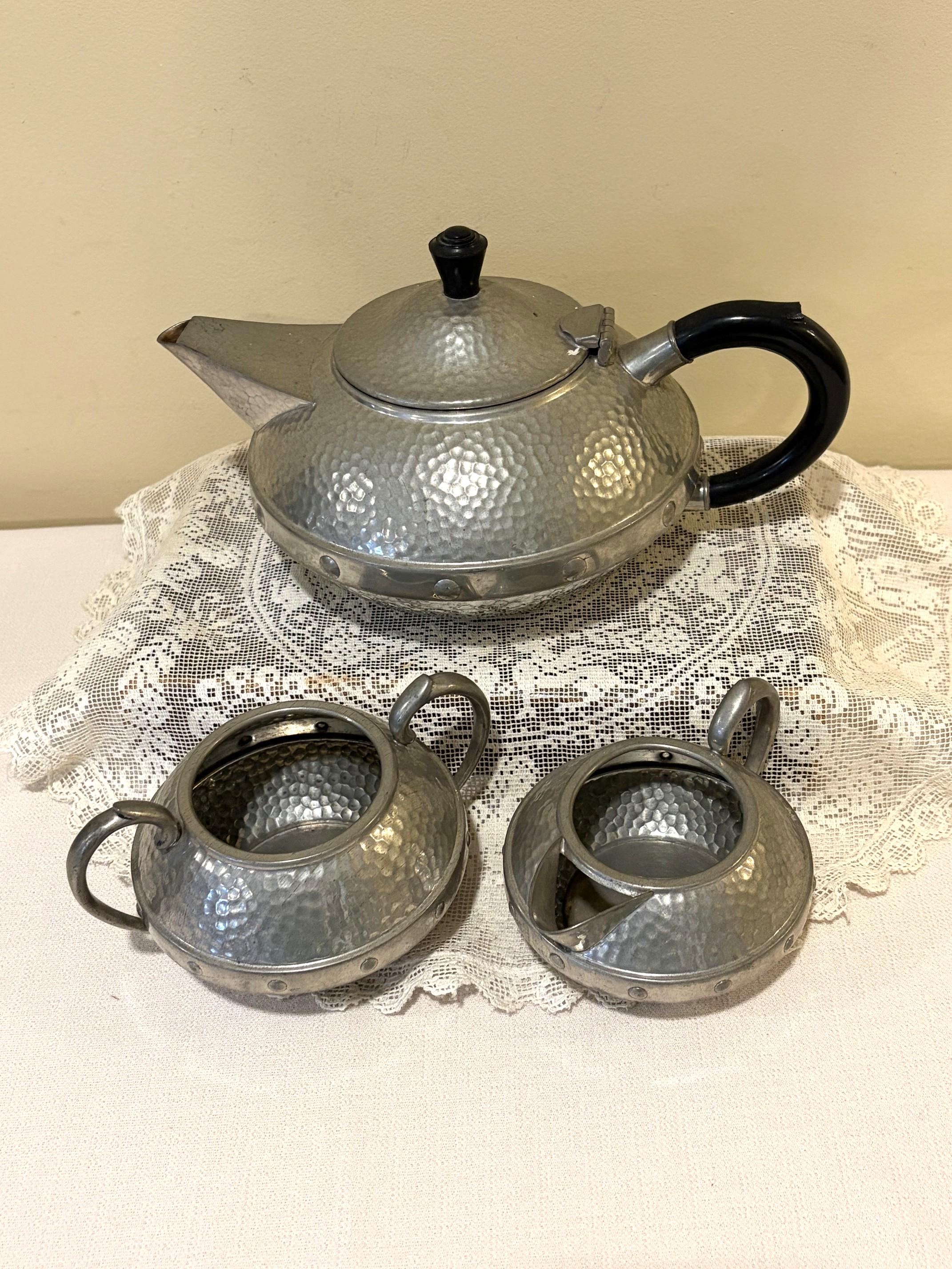 Sheffield Pewter Teapot - Etsy