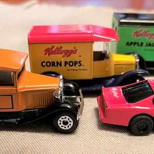 Kellogg&#39;s Cereal Model Car Collection Matchbox and Hot Wheels