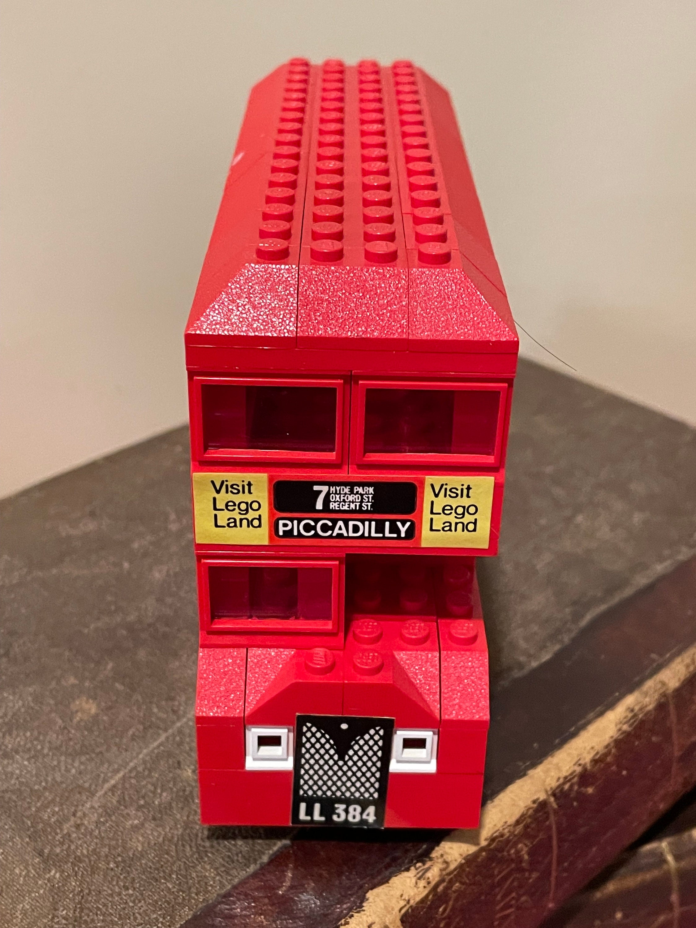 The Lego Times Bus LL384 London Bus Route 7 Hyde Park Oxford
