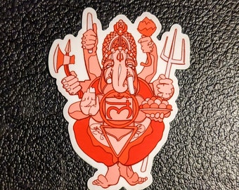 Ganesha Sticker by AMUN