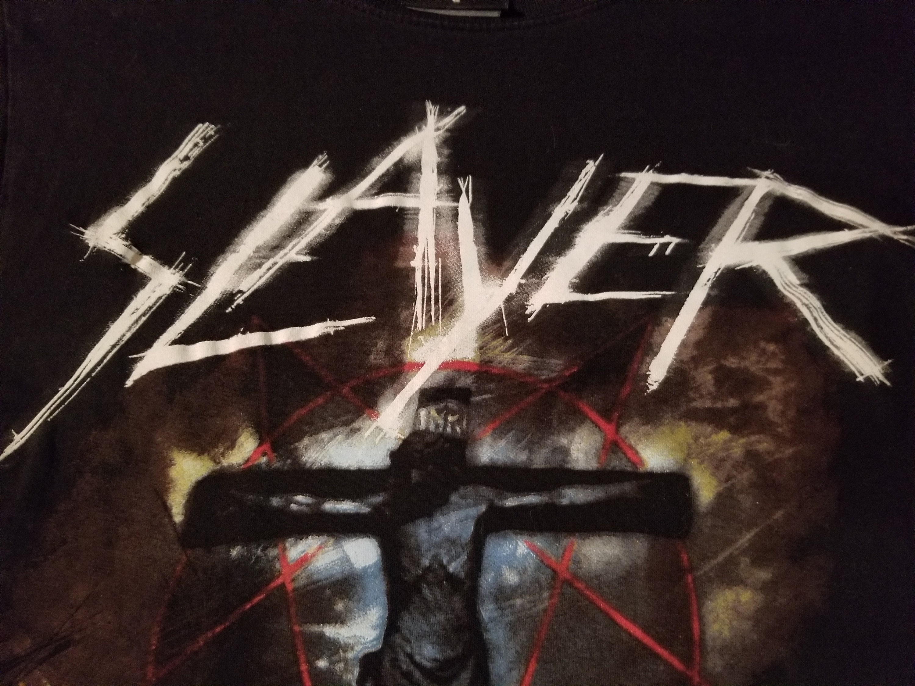 SLAYER Tour Shirt 2001 DARKNESS Of CHRIST Canada Artimonde Etsy