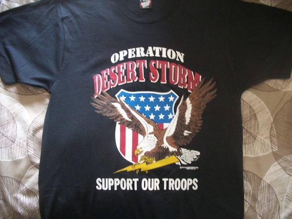 Operation Desert Storm  t-shirt   size mens' L - image 1