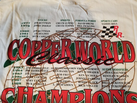 Copper World Classic 1997 Event shirt Phoenix AZ - image 9
