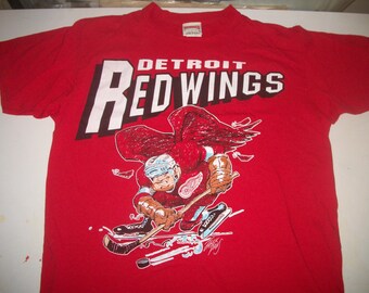 DETROIT WINGS team shirt 1990&#39;s