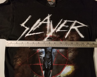 SLAYER Tour Shirt 2001 DARKNESS of CHRIST Canada Artimonde - Etsy