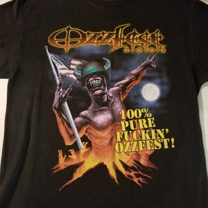 OZZFEST tour shirt 2003 Ozzy/Korn/Disturbed
