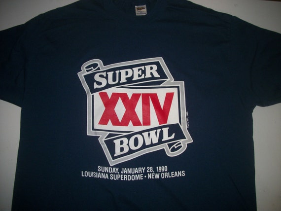 SUPERBOWL XXIV 1990 t shirt - image 1