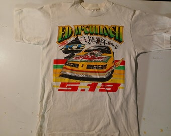 Ed "the Ace" McCulloch TF / FC Team-Shirt 1989 NHRA ziehen Rennsport
