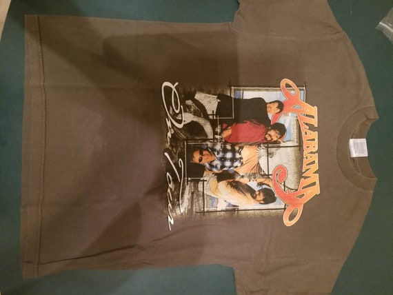 ALABAMA tour shirt 2001 Canadian tour