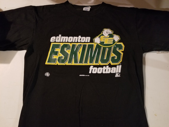 Vintage Team Adidas Edmonton Eskimos ELKS CFL Jersey mens size L GREEN NWOT  EXC