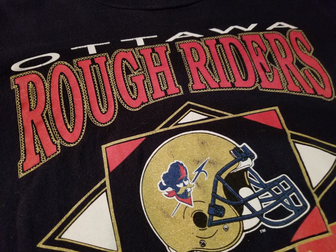 Ottawa ROUGH RIDERS Football Team CFL Team Shirt | Etsy