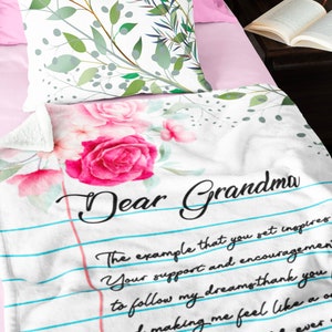 Cobertor de carta de amor manuscrita personalizada para mãe, presente de dia das mães da filha, aniversário, noivado, casamento para o pai do filho